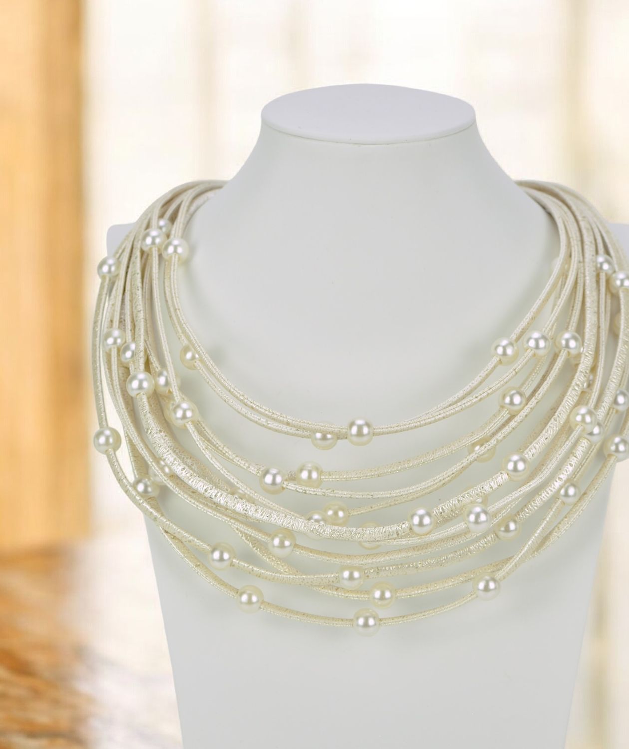 Collar perlas