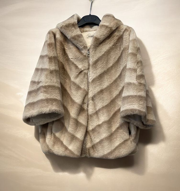Chaqueta pelo (beige)