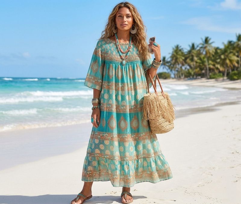 Vestido seda