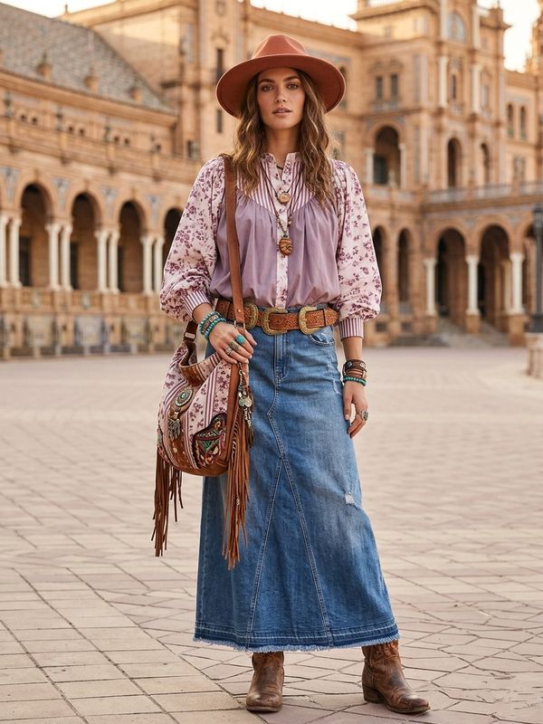 Blusa estampados (malva)