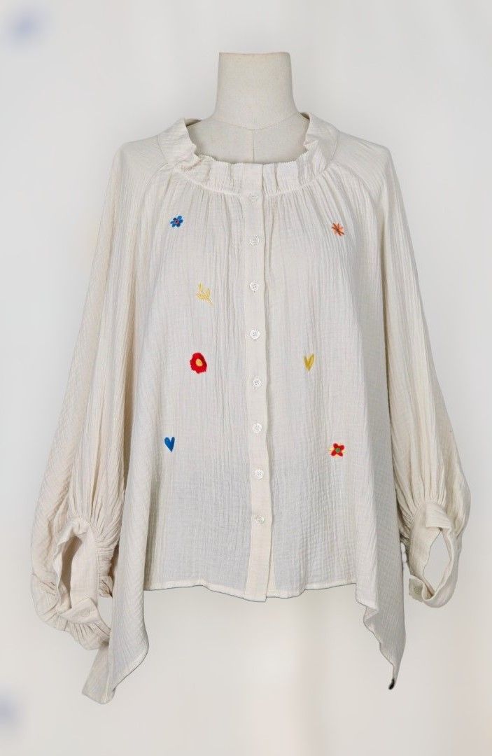 Blusa bordados