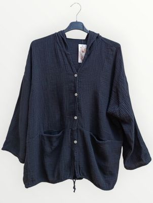 Blusa capucha (negro)