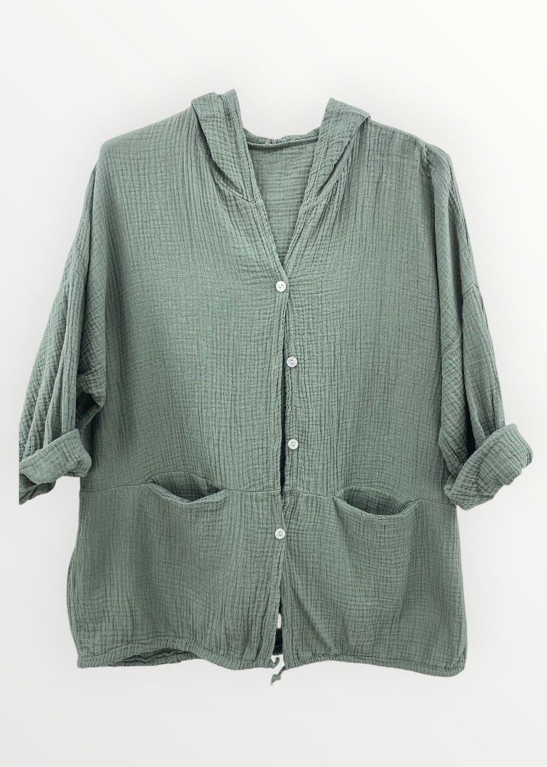 Blusa capucha (caqui)
