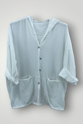 Blusa capucha (blanco)