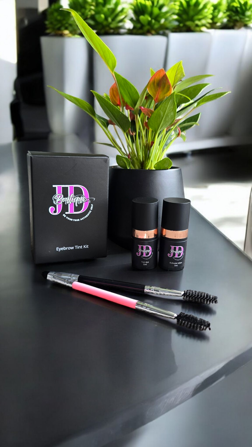 Black Eyebrow Tint Kit