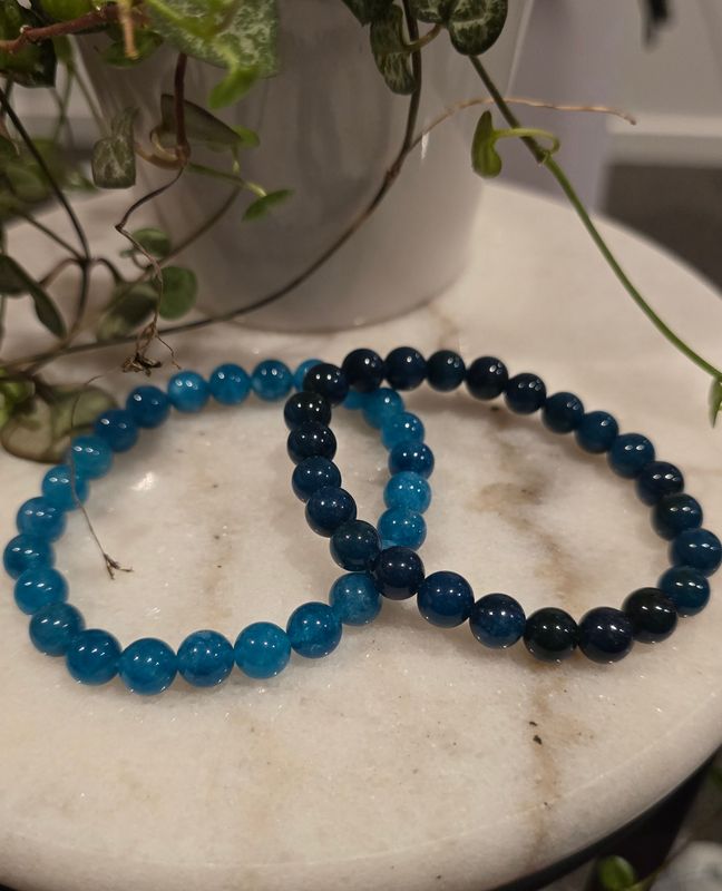 Blue Apatite Bracelet