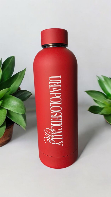 Red &quot;Unapologetically Me&quot; Bottle