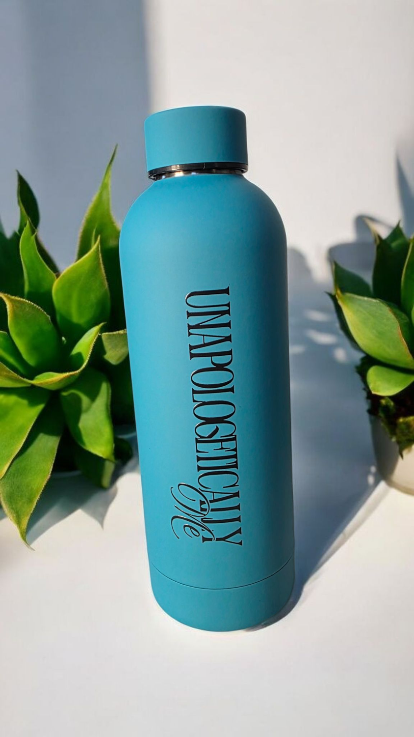 Teal &quot;Unapologetically Me&quot; Bottle
