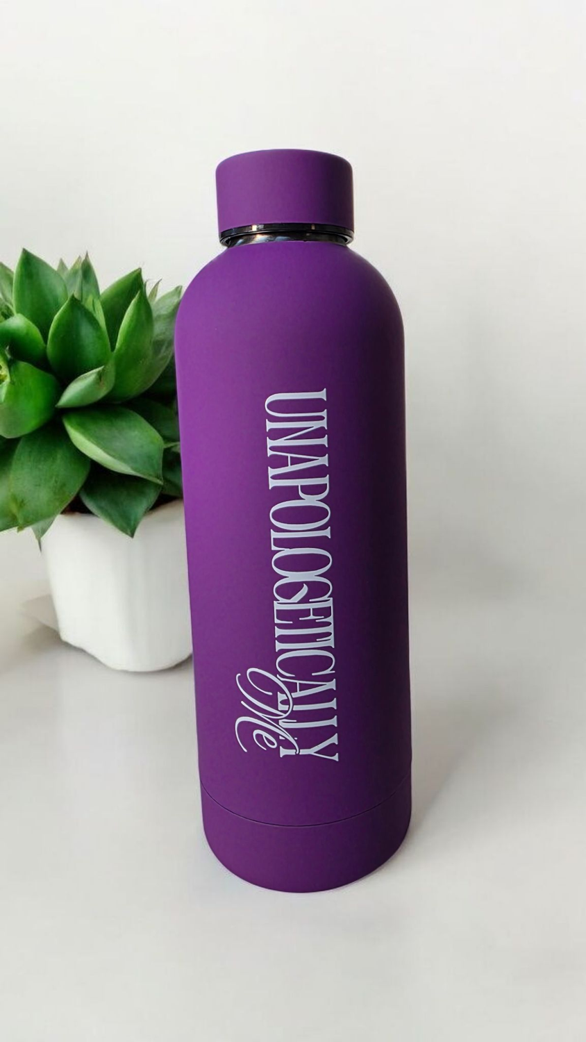 Purple &quot;Unapologetically Me&quot; Bottle