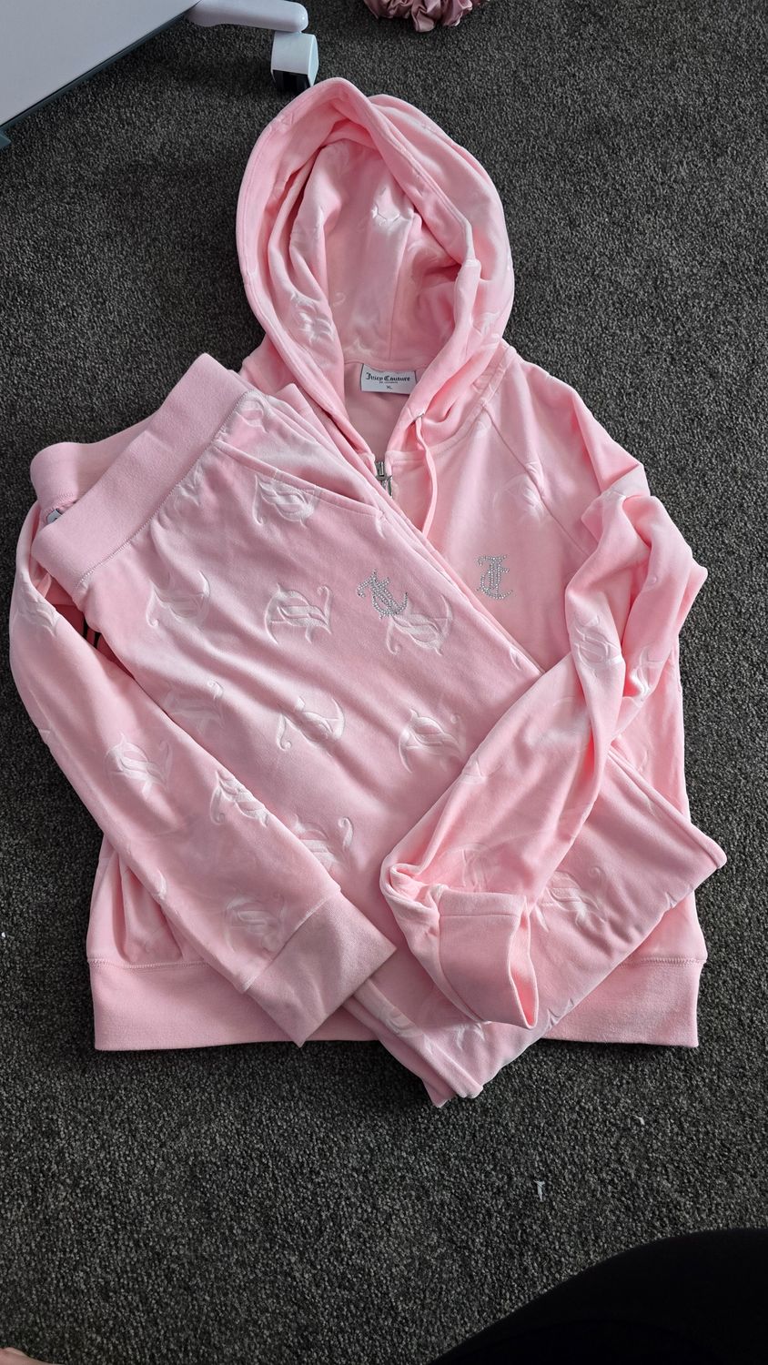 XL PINK JC TRACKSUIT