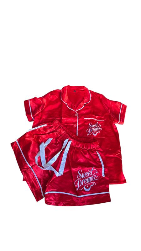 Red Sweet DreamZ Silky PJs