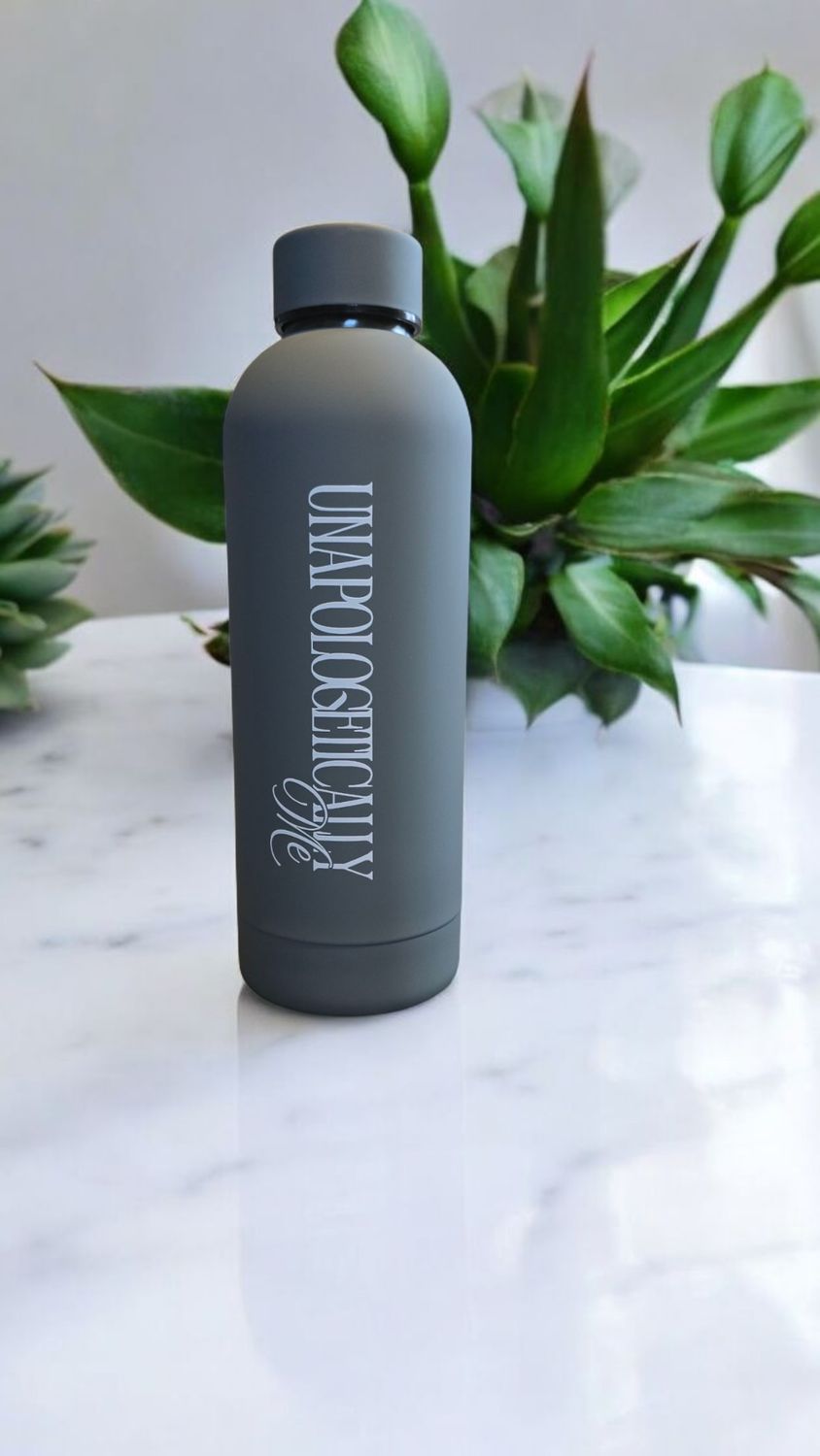 Grey "Unapologetically Me" Bottle
