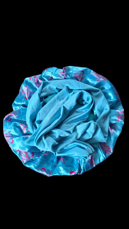 Turquoise/Pink Bonnet