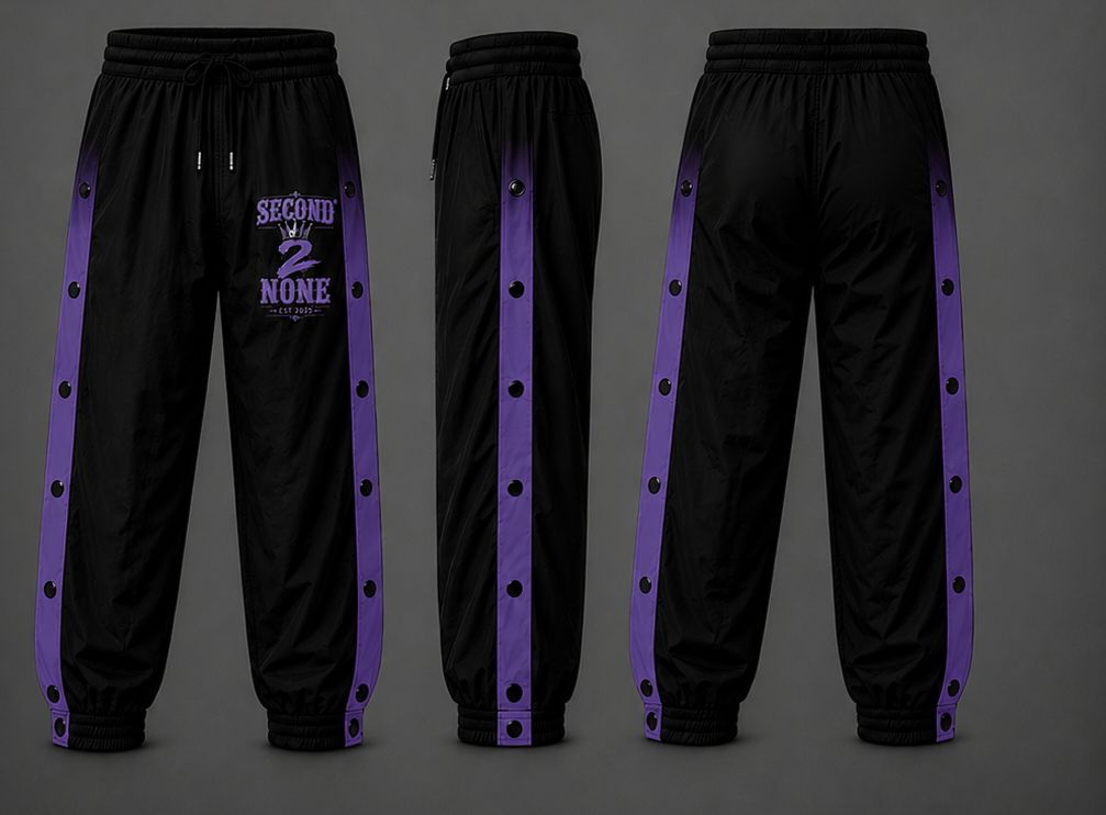 Tear away pants PURPLE
