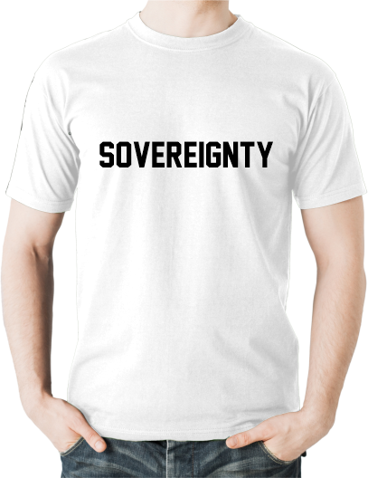 Sovereignty T-shirt, Colour: White