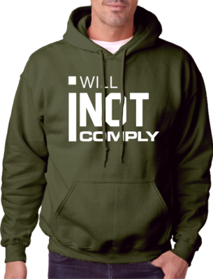 I will not comply Hoodie
