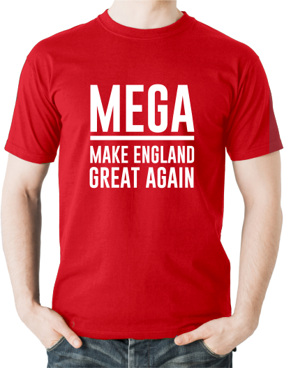 MEGA - Make England Great Again T-shirt