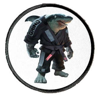 BJJ Shark Patch