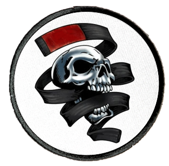BJJ Skull Patch