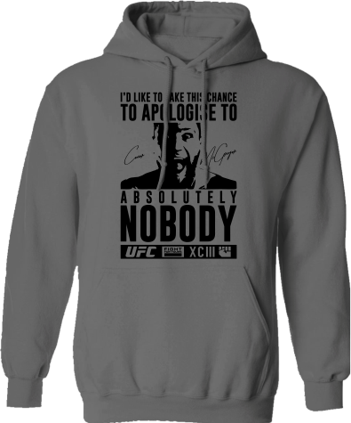 Conor McGregor Absolutely Nobody Hoodie