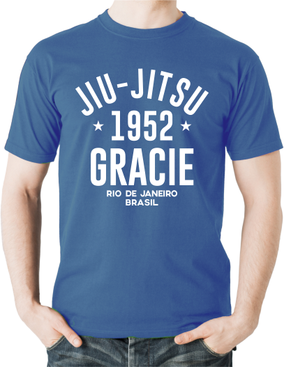 Gracie 1952 T-shirt, Colour: Indigo Blue