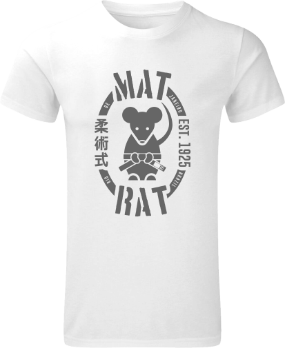 Mat Rat Tee - White