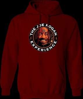 Joe Rogan Hoodie - Brick Red