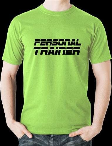 Personal Trainer T-Shirt - Lime