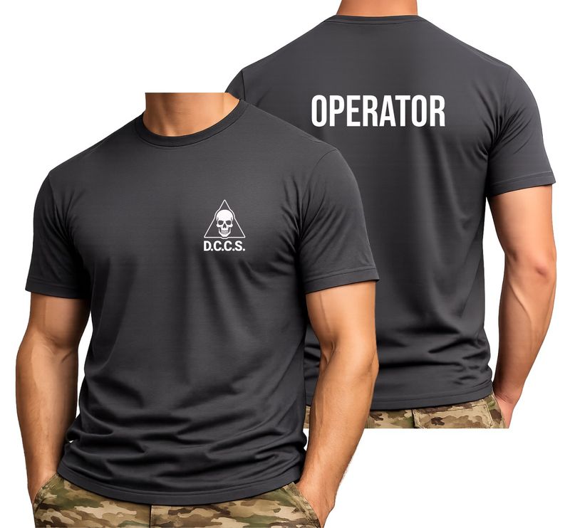 D.C.C.S OPERATOR Tactical Jiu Jitsu T-Shirt