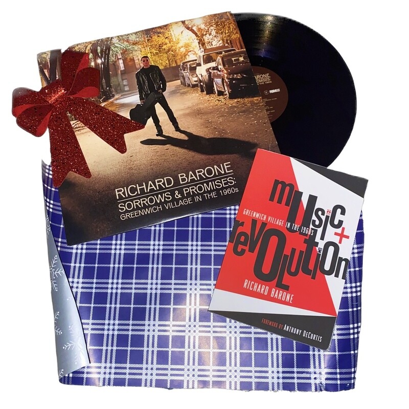 Gift Special - Music + Revolution Book &amp; LP - Signed and Gift Wrapped