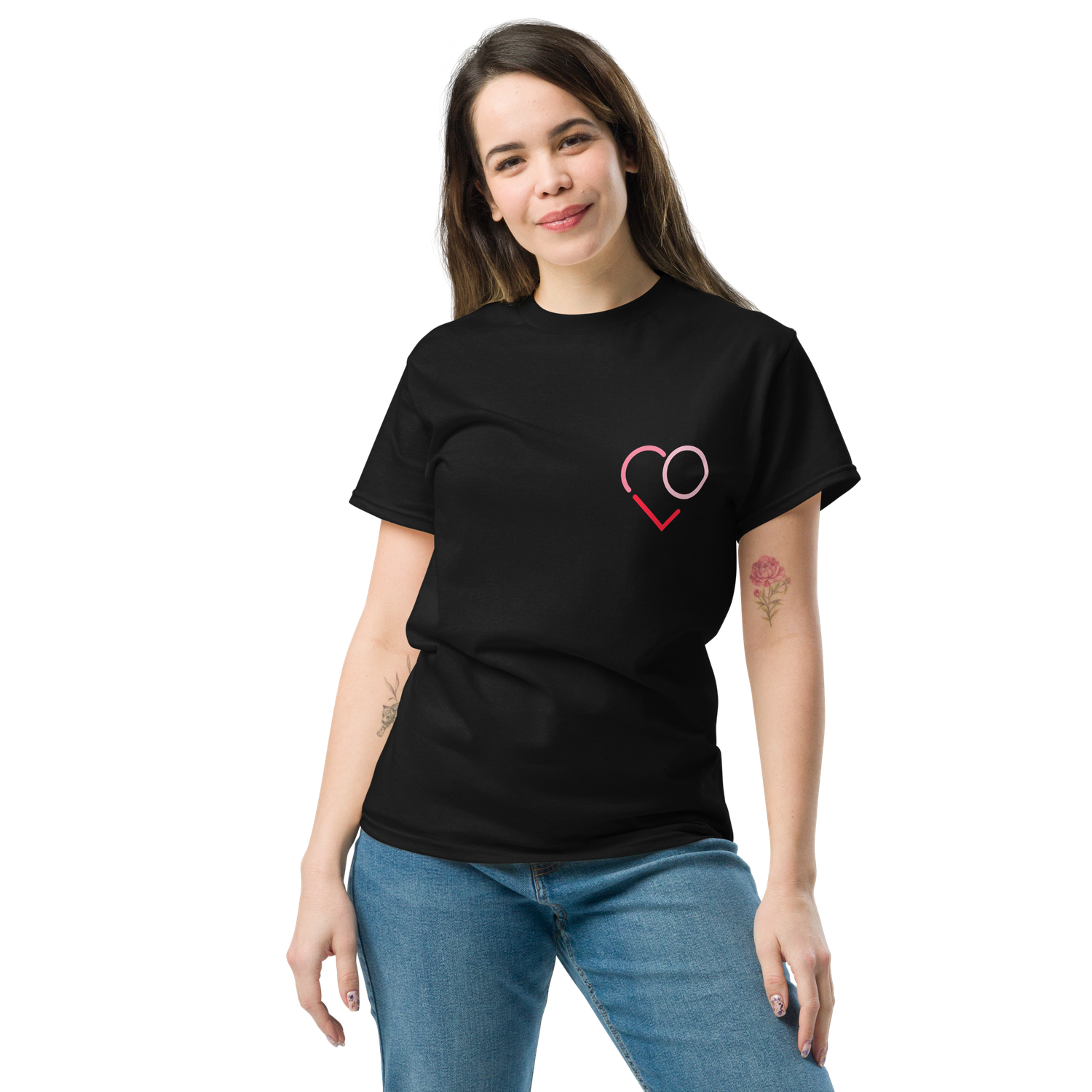 Unisex T-Shirt Schwarz