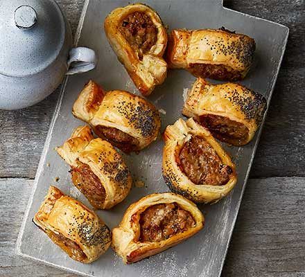 Caramelised Onion Sausage Rolls - EACH