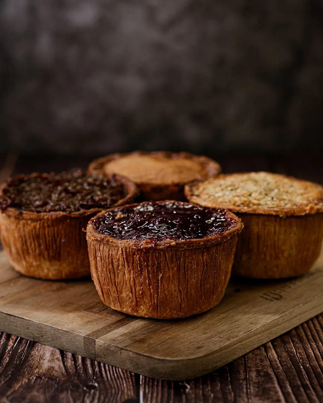 Stilton and Cranberry Pork Pie