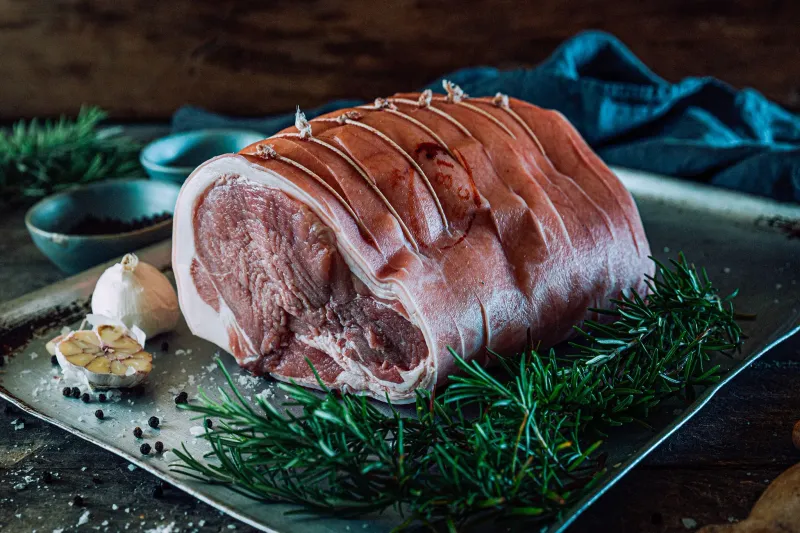 Rolled Leg of Pork
