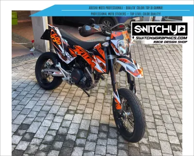 KIT GRAFICHE KTM SMC 690 2007 - 2011 - VENTUNO
