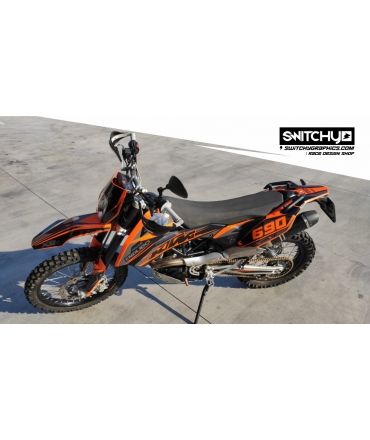 KIT GRAFICHE KTM 690 ENDURO 2009 -  2011 - RD