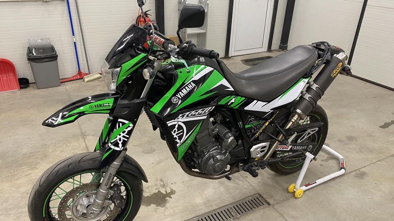 KIT GRAFICHE YAMAHA XT 660 X 2004 - 2006 - BANGER GREEN