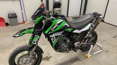 KIT GRAFICHE YAMAHA XT 660 X 2004 - 2006 - BANGER GREEN
