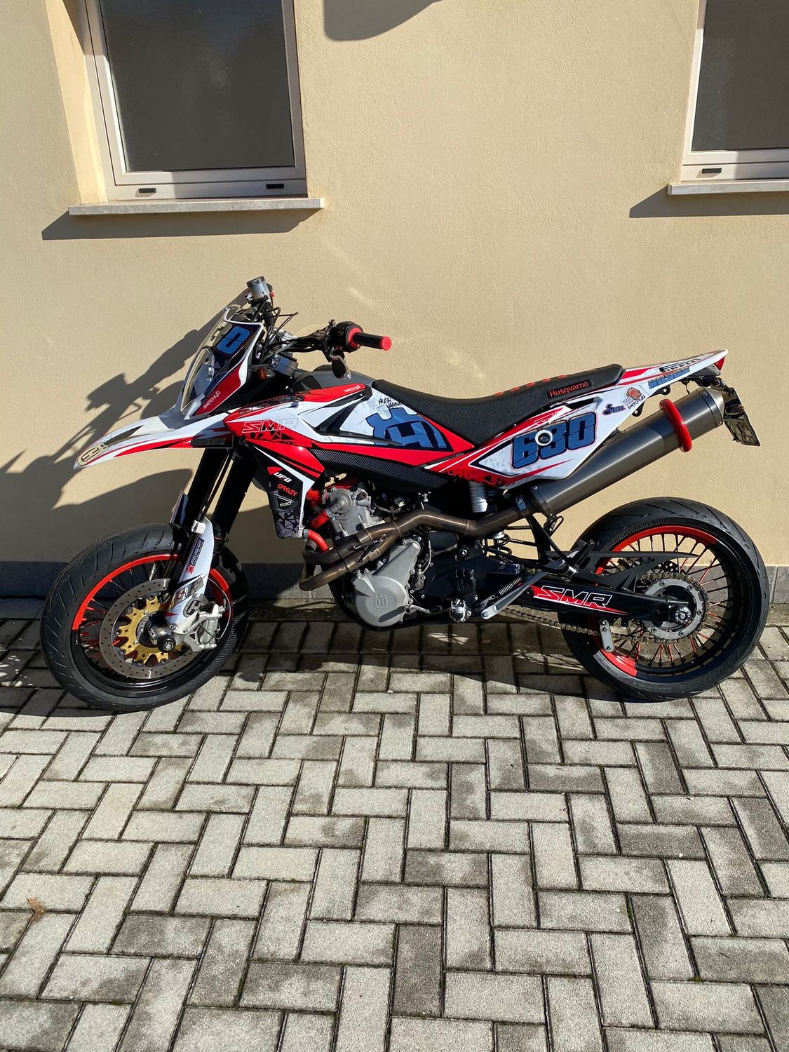 KIT GRAFICHE HUSQVARNA 630 - ANGRY + CHROME