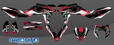 KIT GRAFICHE HUSQVARNA 630 - MURDER BLACK