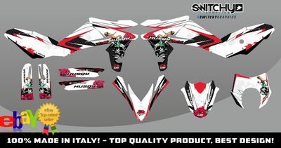 KIT GRAFICHE HUSQVARNA 630 - MURDER WHITE