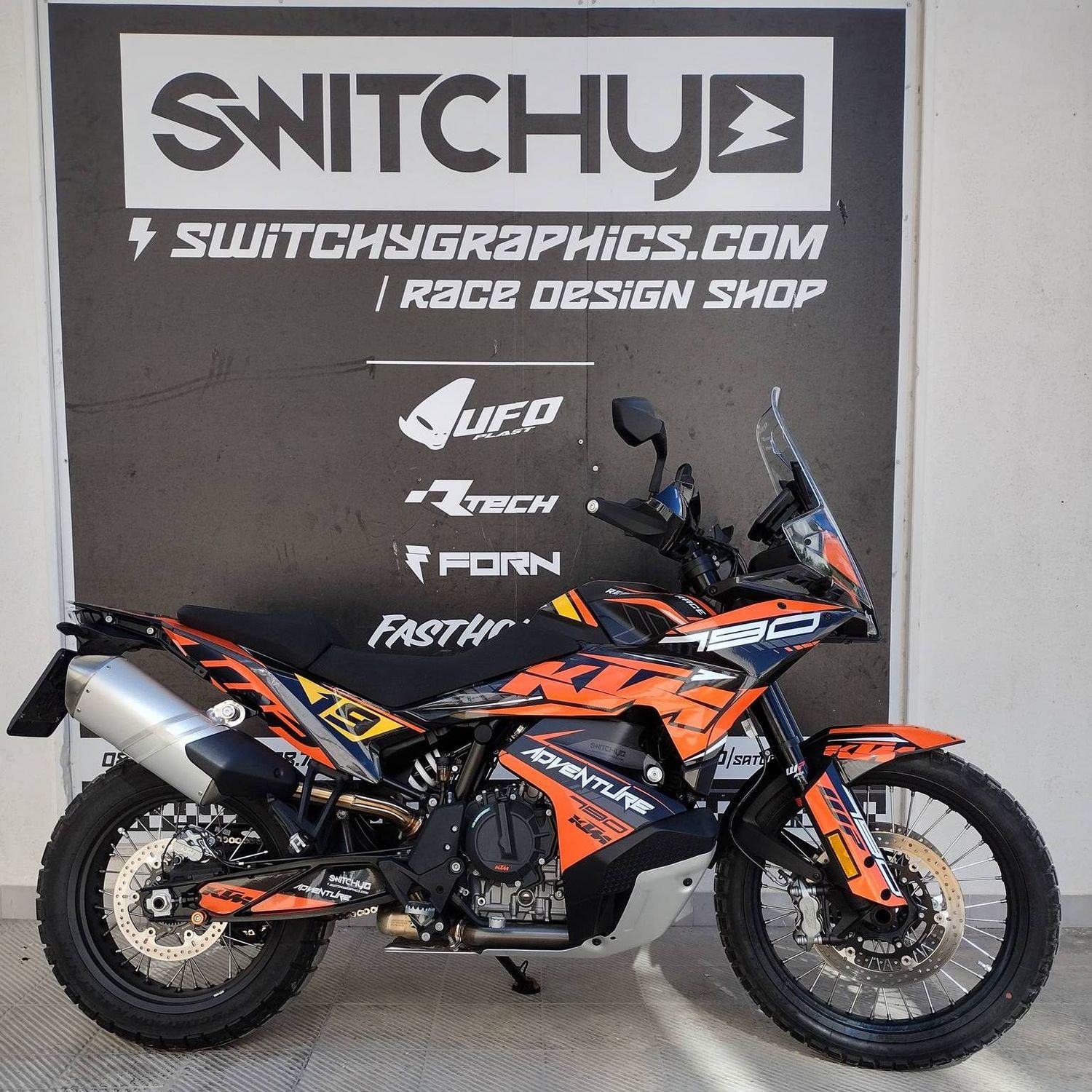 KIT GRAFICHE KTM 790 890 ADVENTURE - #READYTORIDE