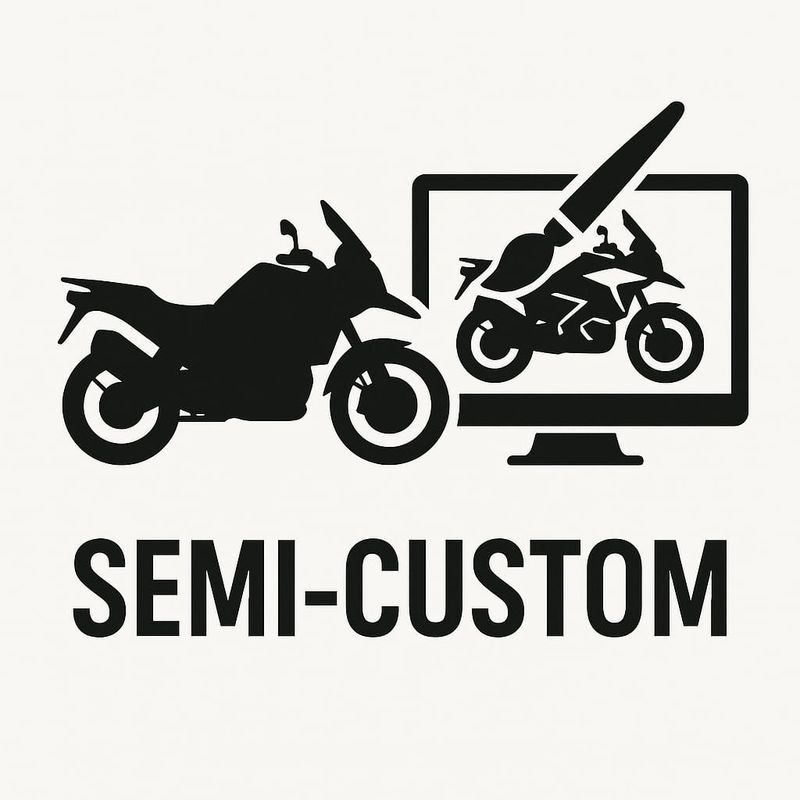 MAXI ENDURO - KIT GRAFICHE SEMI PERSONALIZZATE