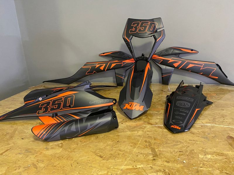 KIT GRAFICHE KTM EXC 2020 - 2023 - SIX NINETY