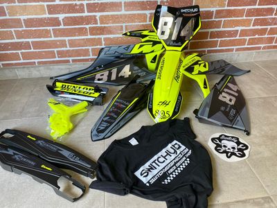 KIT GRAFICHE KTM EXC 2020 - 2023 - SO.CAL NEON