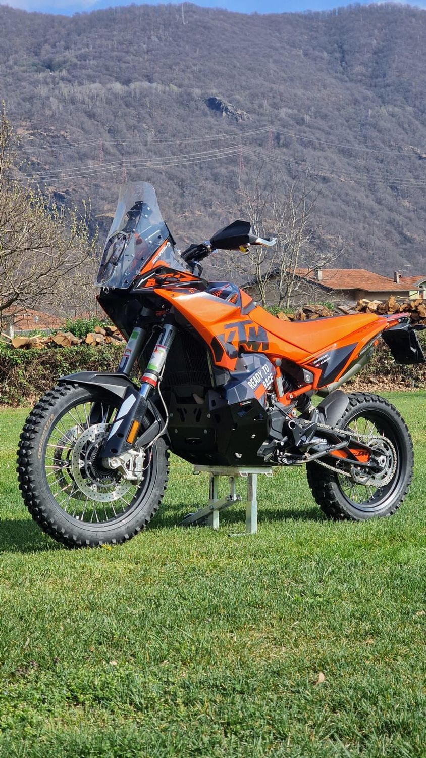 Adesivi Cerchioni Moto Bike Label Per KTM 790 Duke/Adventure - Kit Bianco/Bianco Con Pellicola Trasferimento