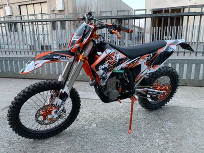 KIT GRAFICHE KTM EXC 2008 - 2011 - SKULLZ