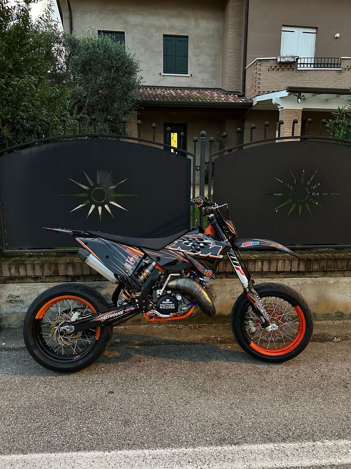 KIT GRAFICHE KTM EXC 2008 - 2011 - TORA RACING