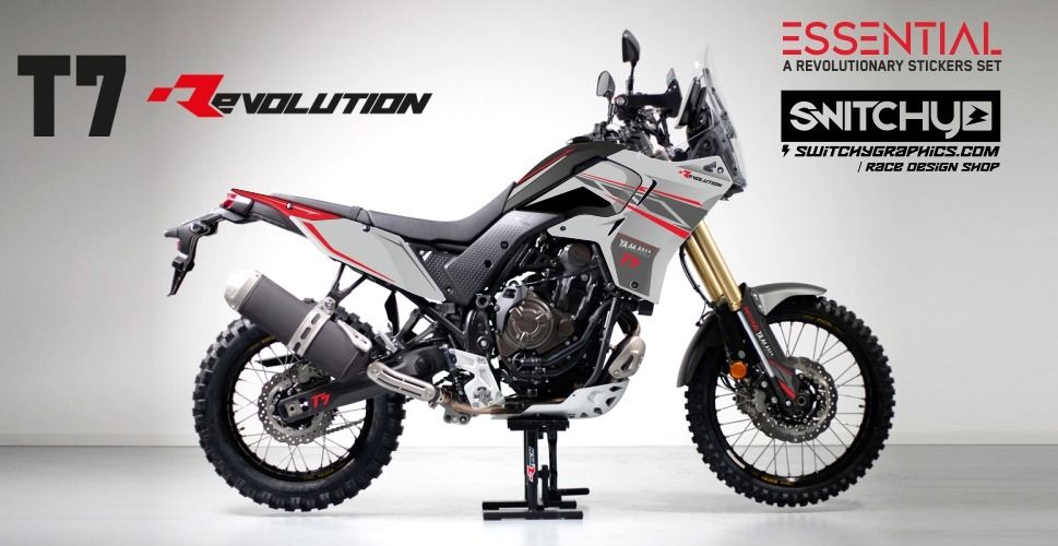 KIT GRAFICHE YAMAHA TENERE T7 - 2019 2024 - ESSENTIAL