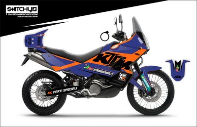 KIT GRAFICHE KTM 950 990 ADVENTURE - IOB J&amp;M